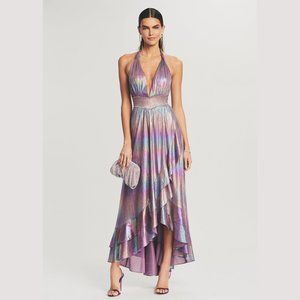 Retrofete Calico Dress in Lilac Aurora - XS